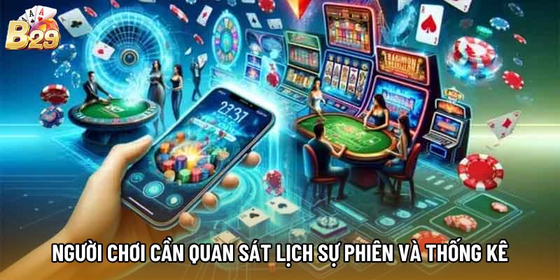 Người chơi cần quan sát lịch sự phiên và thống kê Người chơi cần quan sát lịch sự phiên và thống kê