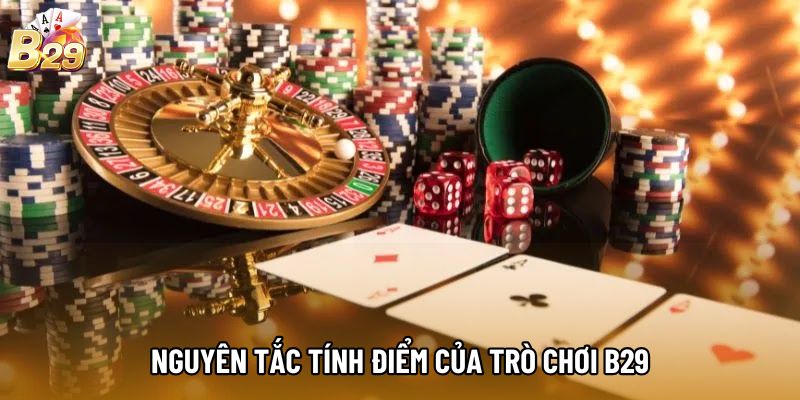 Nguyên tắc tính điểm của trò chơi b29 Nguyên tắc tính điểm của trò chơi b29